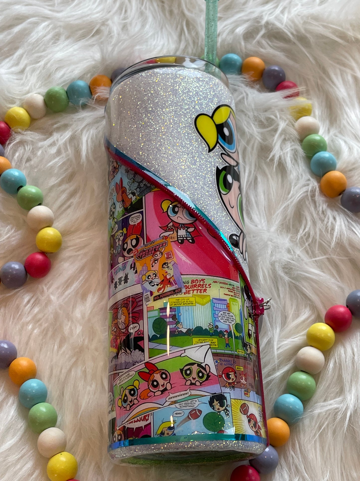 Sugar and Spice Zipper Tumbler