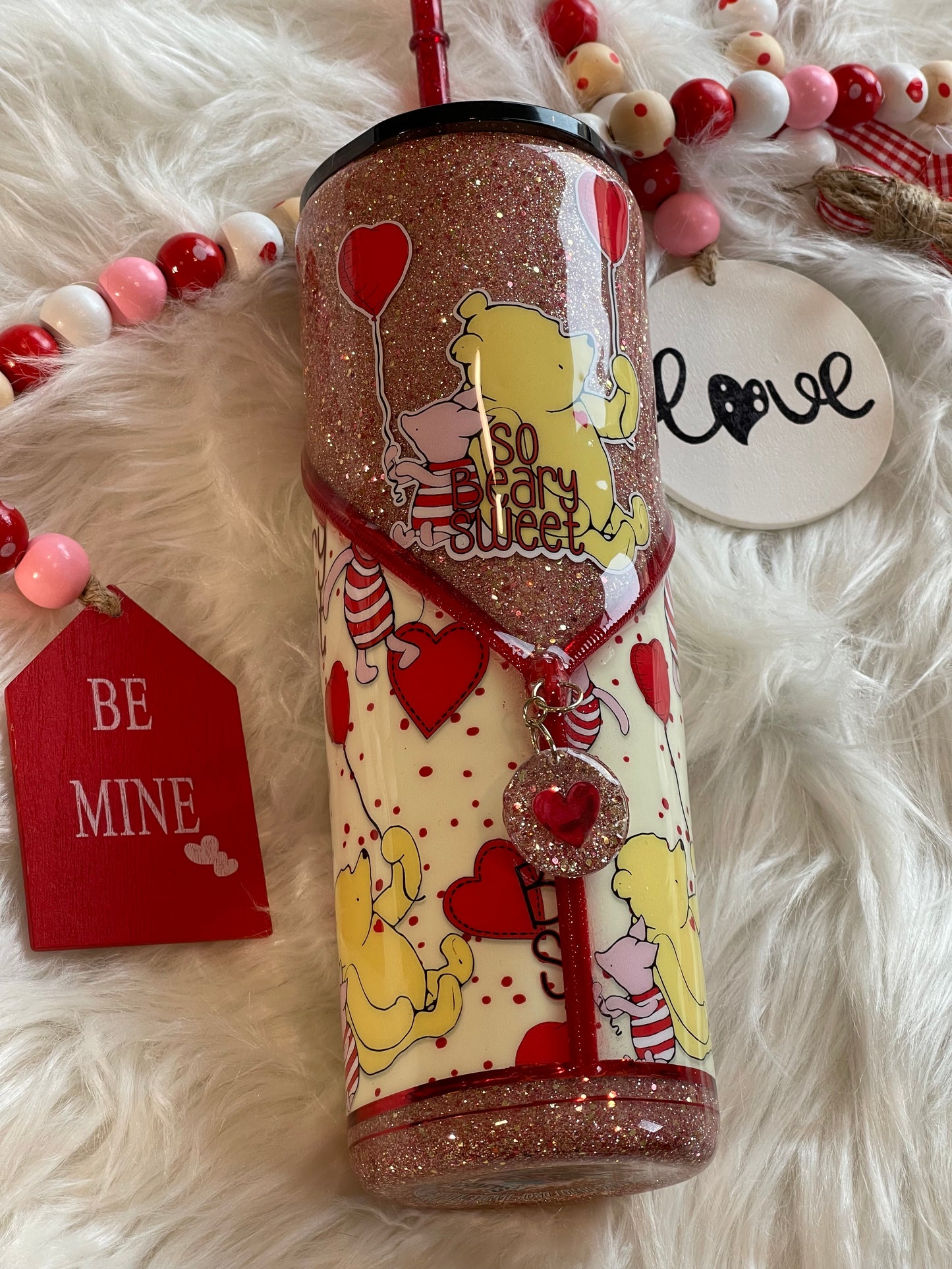 So Beary Sweet Zipper Tumbler