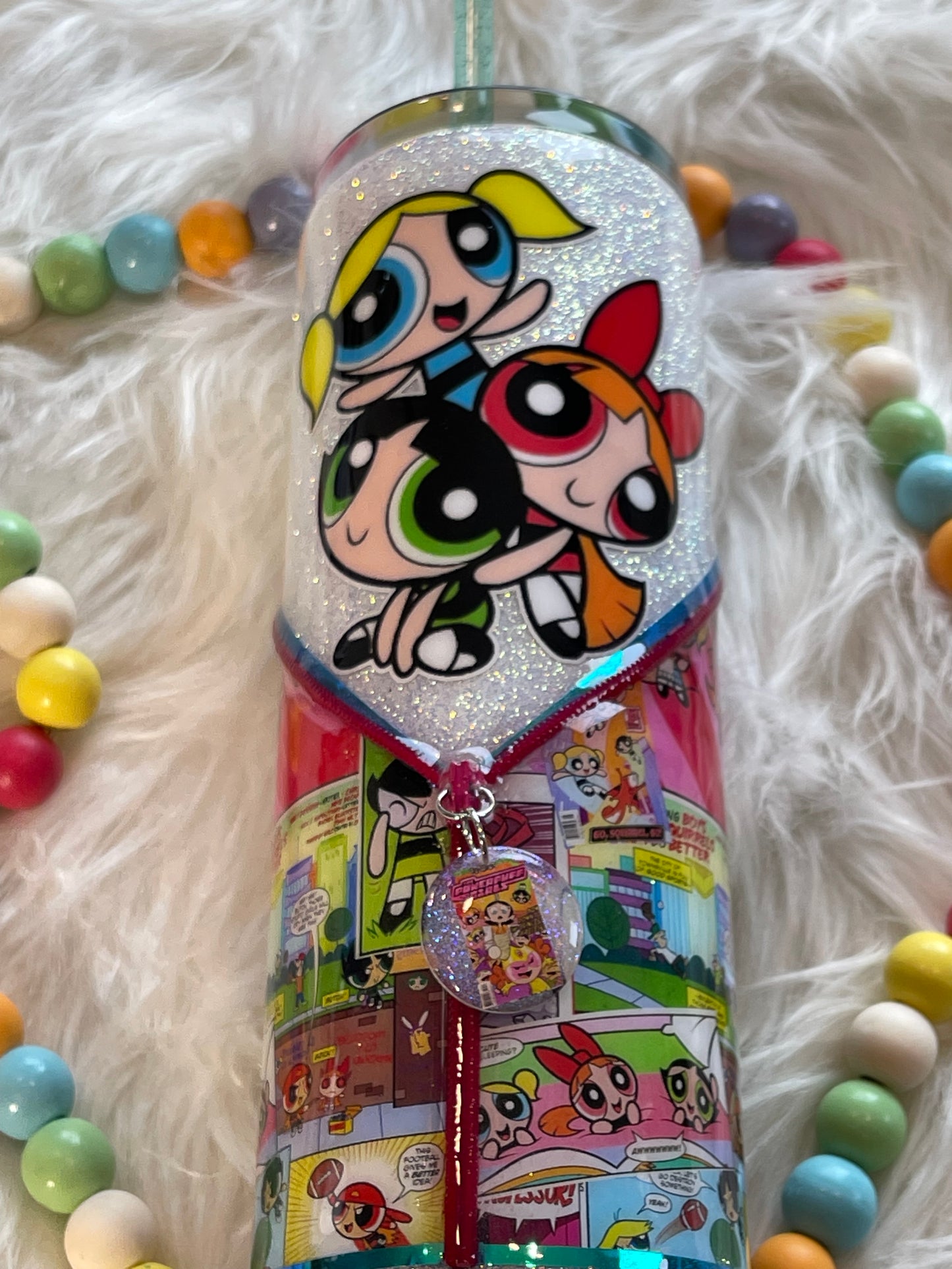 Sugar and Spice Zipper Tumbler