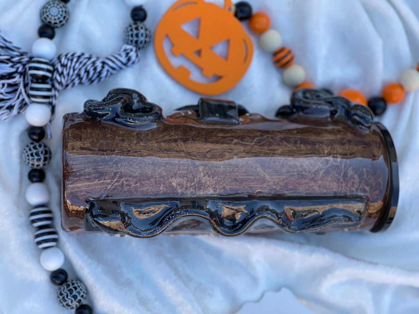 Sculpted Spellbook tumbler