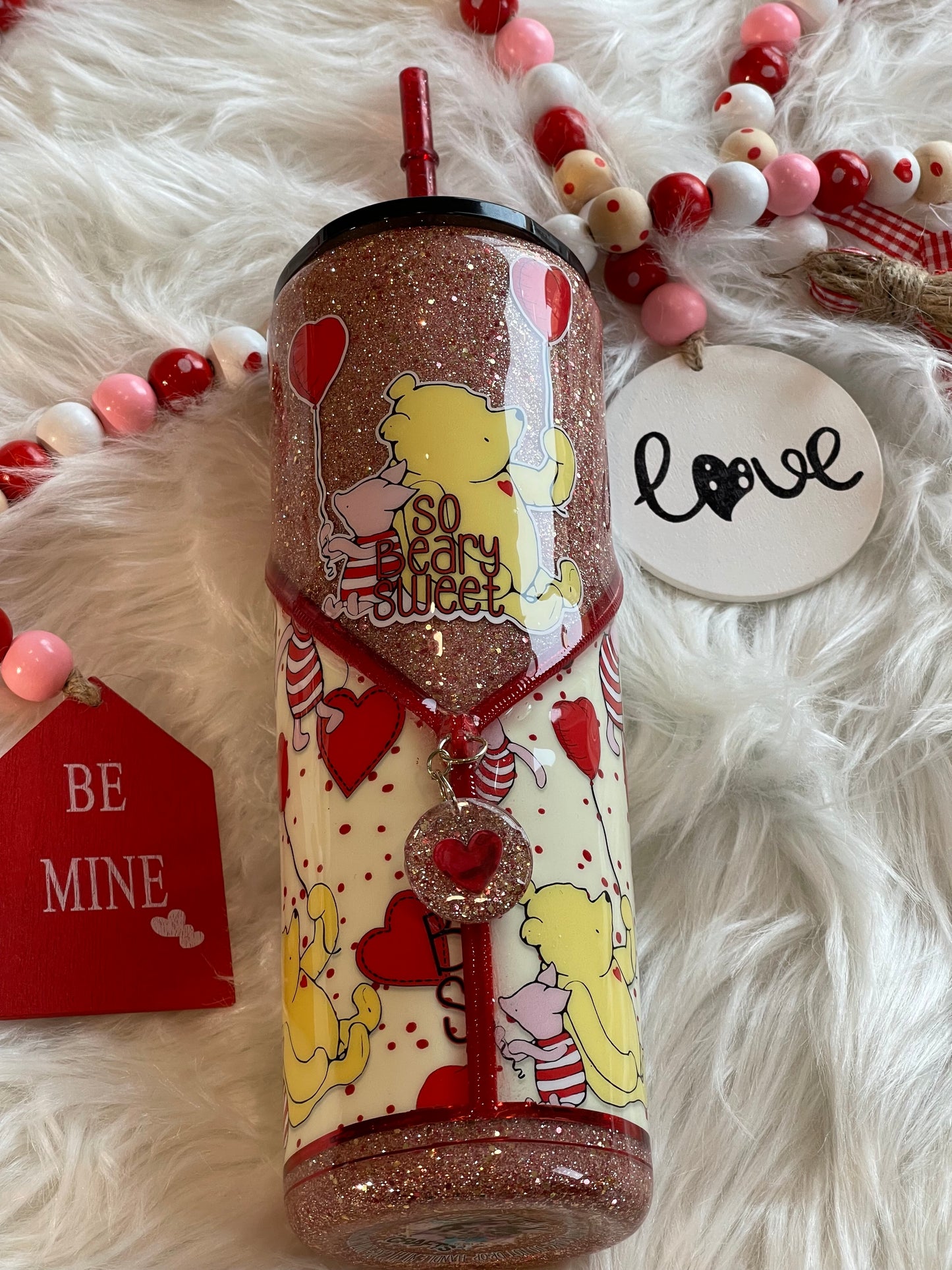 So Beary Sweet Zipper Tumbler