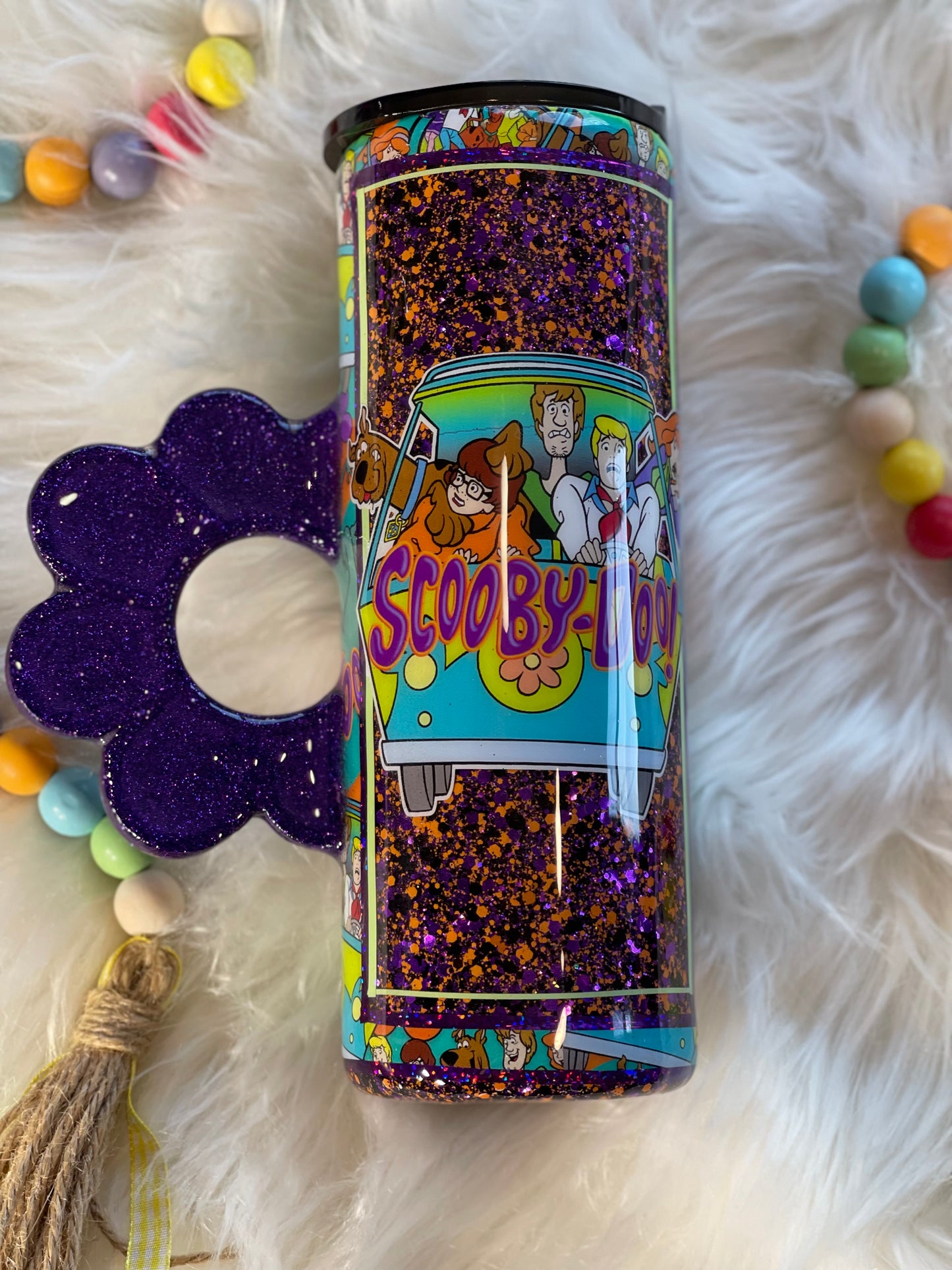 Groovy Retro Tumbler