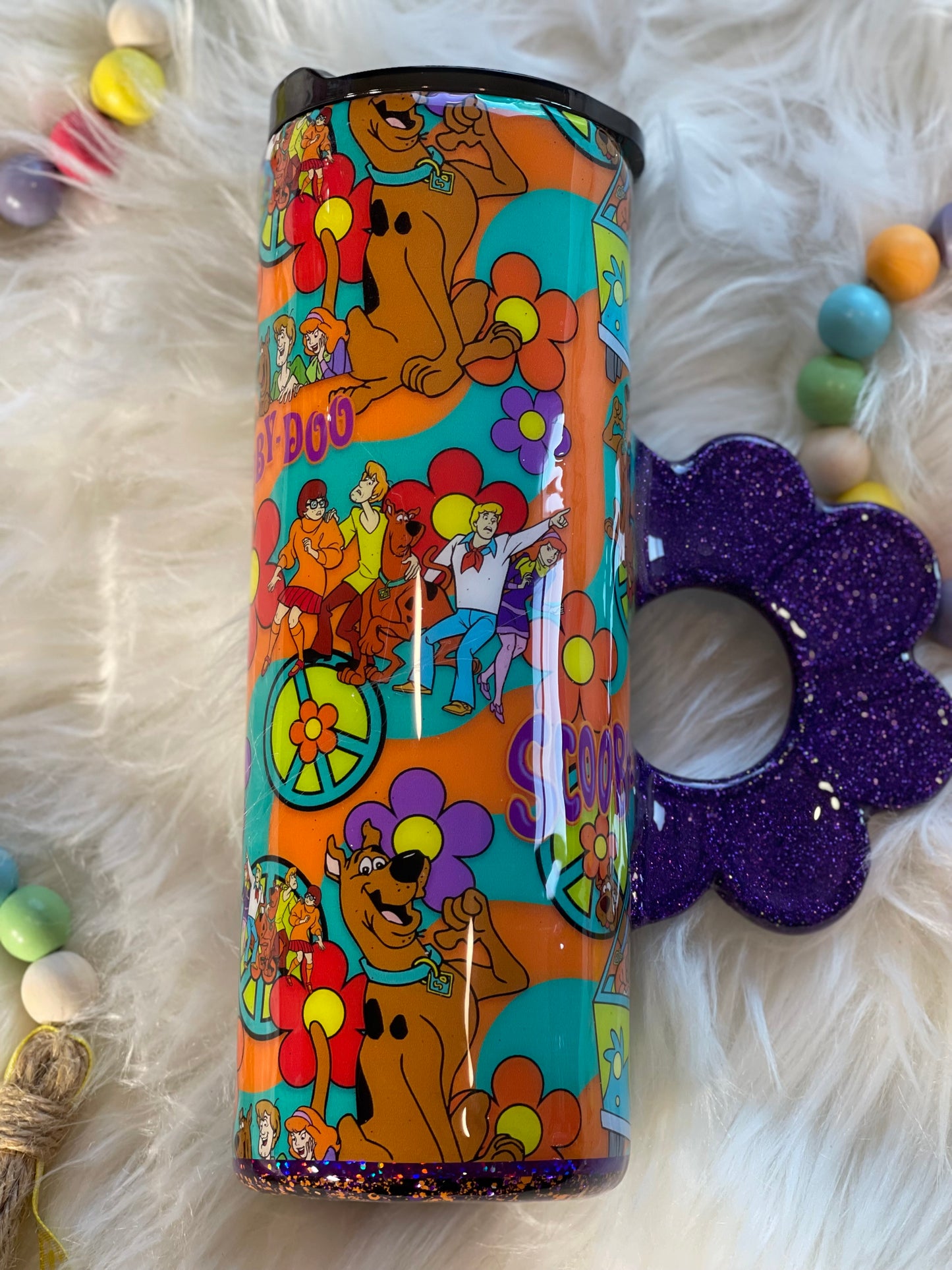 Groovy Retro Tumbler