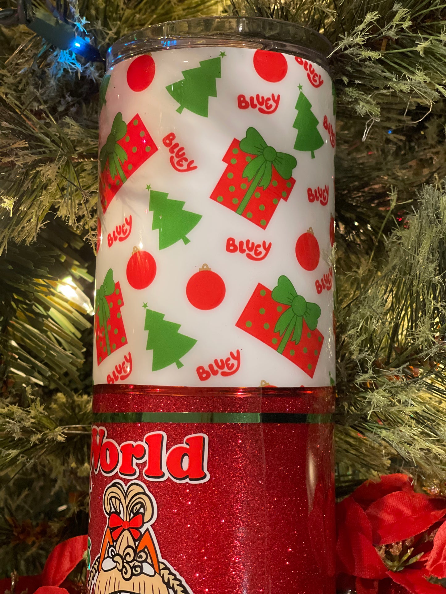 In A World… Christmas Tumbler